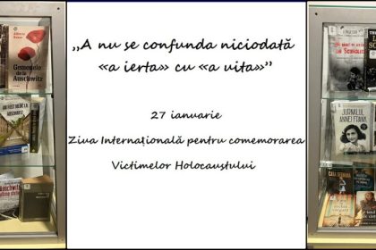 biblioteca judeteana ziua comemorarii victimelor holocaustului 6797646618f19