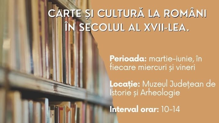 muzeul judetean de istorie carte si cultura la romani in secolul al xvii lea 67c03e0977159