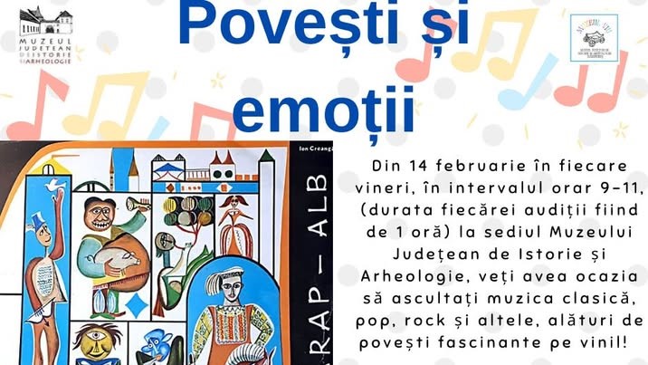 muzeul judetean de istorie povesti si emotii copii sunt asteptati la o serie de auditii muzicale de neuitat pe vinil 67a5e4b9c3305