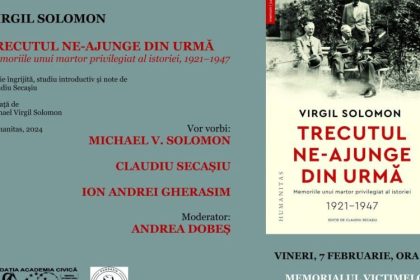 prezentare de carte trecutul ne ajunge din urma de virgil solomon la memorialului victimelor comunismului si al rezistentei 67a3615e2d6d7