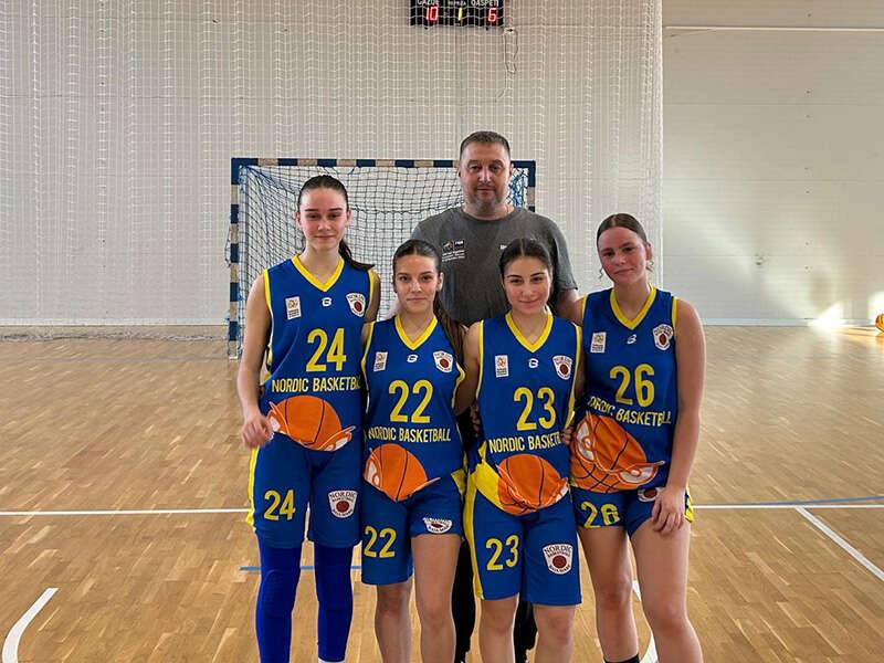 acs nordic basketball locul secund la primul turneu de