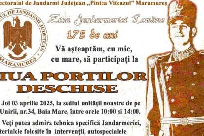 aniversare ziua portilor deschise la jandarmeria maramures 67eb174449a1c