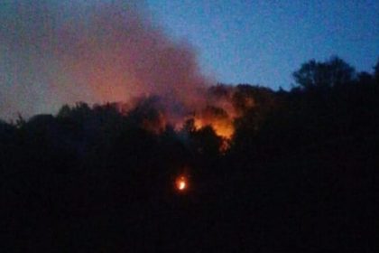 isu incendiu de vegetatie uscata si litiera de padure in comuna suciu de sus 680f2831d192e