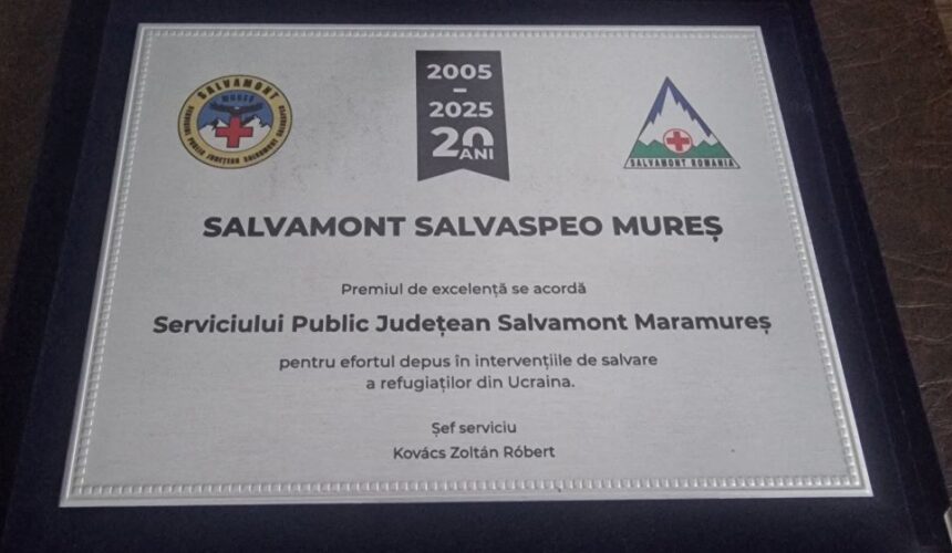 merite recunoscute serviciul salvamont maramures premiat 67ff5b0681e4c