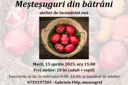 muzeul satului baia mare atelier de incondeiat oua 67f50859dce56