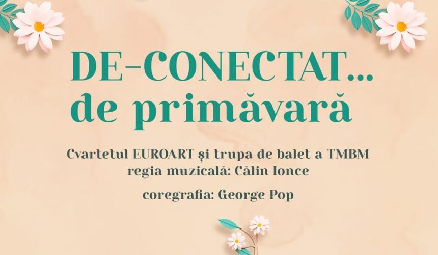 premiera de conectat de primavara cu cvartetul euroart la teatrul municipal baia mare 67f63db9a65bf