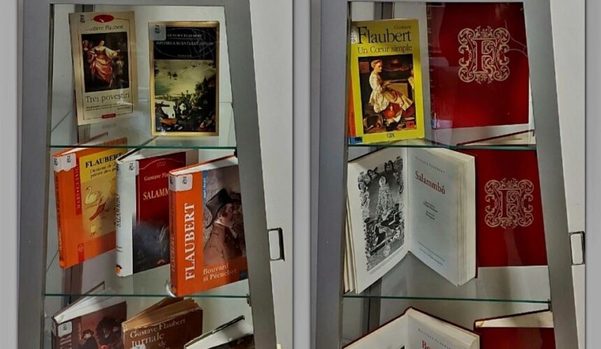 lumea cartilor realismul in literatura franceza gustave flaubert vitrina de carte la biblioteca judeteana 681c5992a4020