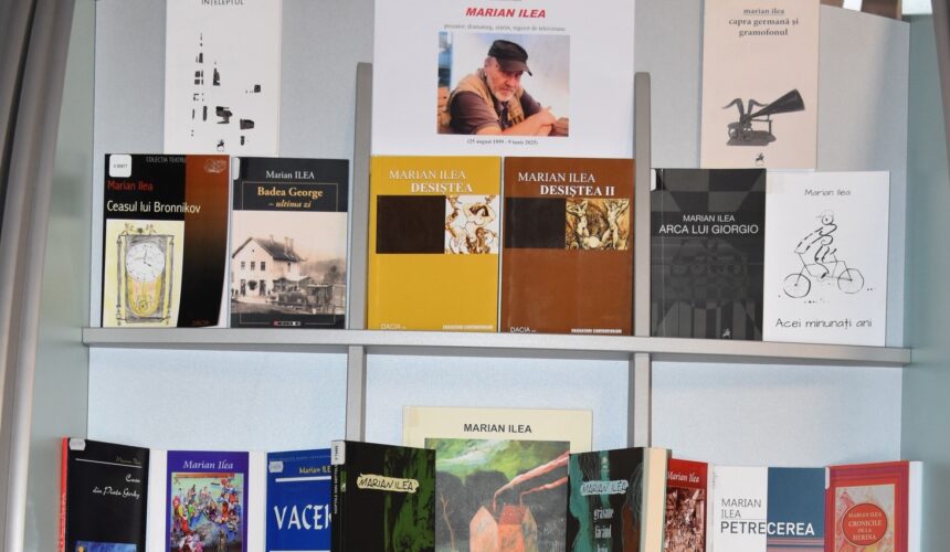 in memoriam marian ilea vitrina de carte realizata la biblioteca judeteana 68480676486d4
