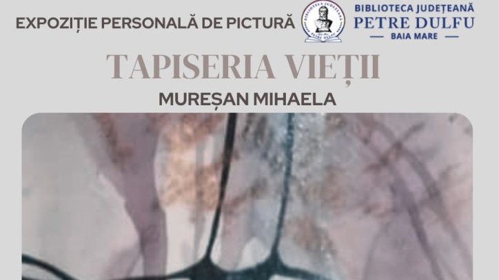 vernisaj expozitie tapiseria vietii a artistei plastice mihaela muresan la biblioteca judeteana 687a0d3123fb2