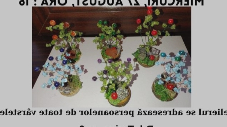 biblioteca judeteana cum sa facem un pomisor decorativ din margele la filiala traian 68ad7395480ca