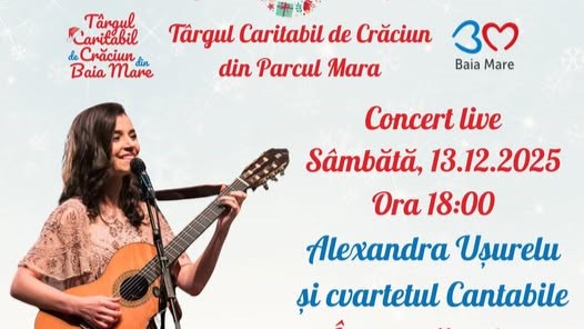 moment artistic special in cadrul targului caritabil de craciun din parcul mara din baia mare 693943e55d819