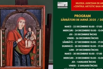 muzeul judetean de arta program de sarbatori 694bb589ee9f7