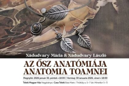 anatomia toamnei se deschide expozitia de bijuterii emailate si textile realizate cu tehnica baticului la casa maghiara teleki 697cc32873239