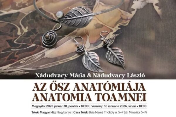 anatomia toamnei se deschide expozitia de bijuterii emailate si textile realizate cu tehnica baticului la casa maghiara teleki 697cc32873239
