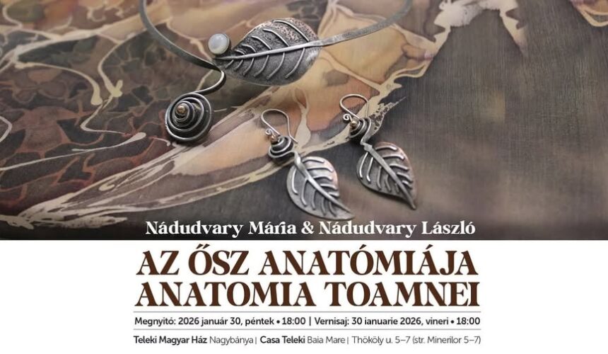 anatomia toamnei se deschide expozitia de bijuterii emailate si textile realizate cu tehnica baticului la casa maghiara teleki 697cc32873239