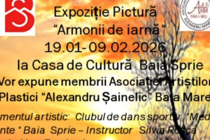 armonii de iarna expozitia asociatiei artistilor plastici alexandru sainelic in baia sprie 6960e2a69adec