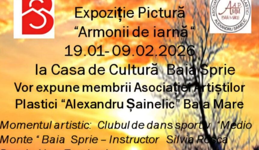 armonii de iarna expozitia asociatiei artistilor plastici alexandru sainelic in baia sprie 6960e2a69adec