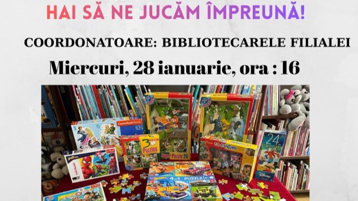 biblioteca municipala baia mare atelier de joaca la filiala traian hai sa ne jucam impreuna 6975faa193500