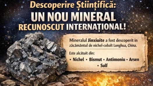 muzeul judetean de mineralogie descoperire stiintifica rara un nou mineral recunoscut oficial la nivel international 697b44127fcd5