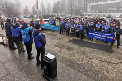 video sindicatele au protestat in fata institutiei prefectului maramures 697a3b206a90f