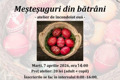 muzeul satului baia mare mestesuguri din batrani atelier de incondeiat oua 69b921ce7f660