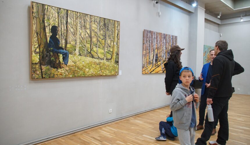 video clipa suspendata vernisajul expozitiei artistului zoltan bela la muzeul judetean de arta baia mare 69b86b38b2801