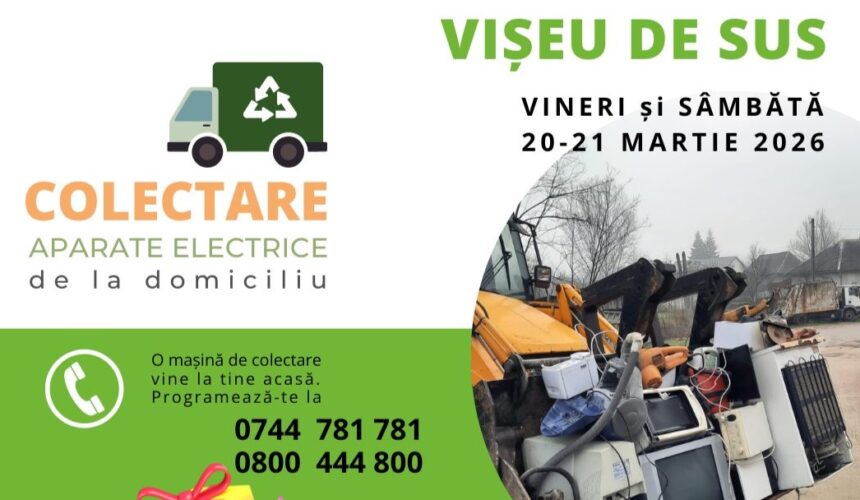 viseu de sus campanie de colectare aparate electrice cu participare la tombola 69bd591e4551a