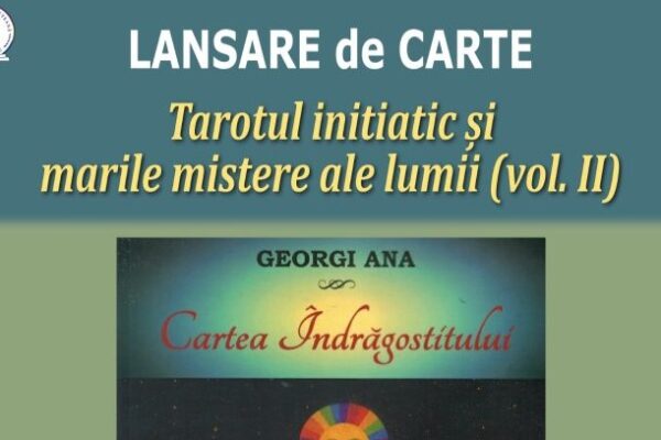 lansare de carte tarotul initiatic si marile mistere ale lumii volumul 2 georgi ana 69d0d14087347