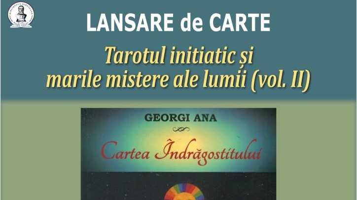 lansare de carte tarotul initiatic si marile mistere ale lumii volumul 2 georgi ana 69d0d14087347