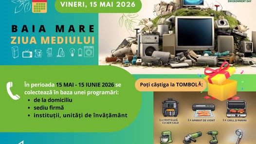 baia mare campanie de colectare aparate electrice de ziua mediului 6a038142625fa