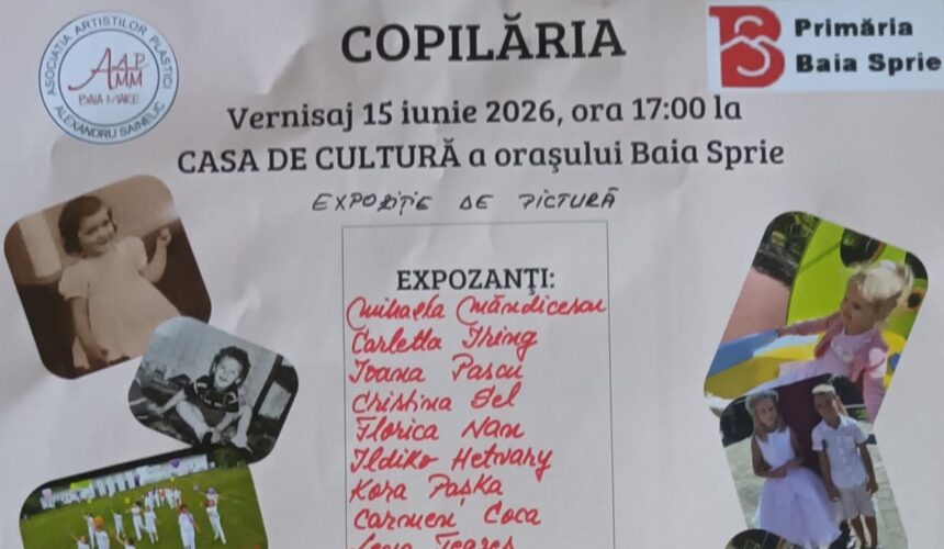 copilaria intr o expozitie la baia sprie invitatie la vernisaj 6a2836ac46098