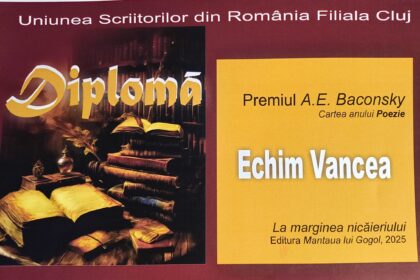 doua premii ale filialei cluj a uniunii scriitorilor din romania vin la oamenii nordului 6a3e362314766
