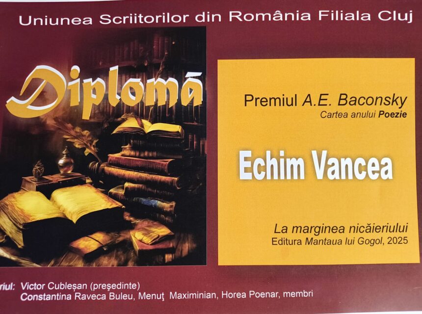doua premii ale filialei cluj a uniunii scriitorilor din romania vin la oamenii nordului 6a3e362314766