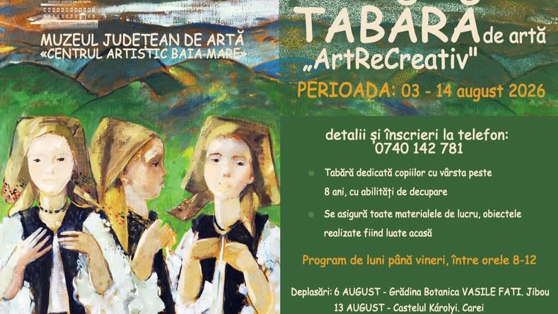muzeul judetean de arta organizeaza tabara de vara artrecreativ 6a390119d23d8