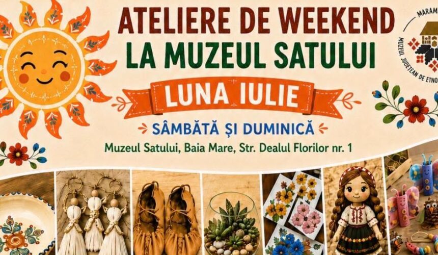 baia mare s a dat startul inscrierilor la atelierele de la muzeul satului 6a4e1a2362aeb