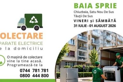 baia sprie o noua campanie de colectare a aparatelor electrice 6a689568518de