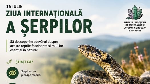 muzeul judetean de mineralogie ziua internationala a serpilor 6a58a879bcfcc