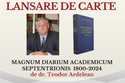 teodor ardelean isi lanseaza la cluj napoca volumul magnum diarium academicum septentrionis 1800 2024 6a49e85bae174