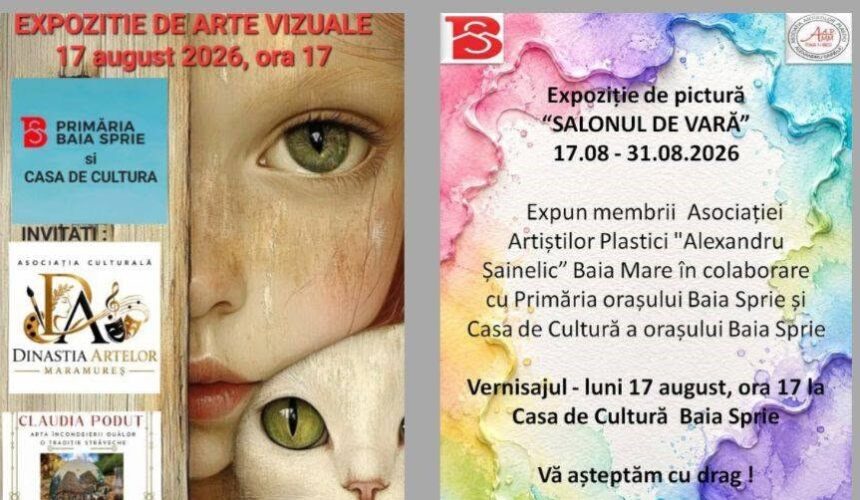 invitatie la vernisaj salonul de vara un eveniment cultural deosebit dedicat artei si traditiei la baia sprie 6a7d8c17ec55b