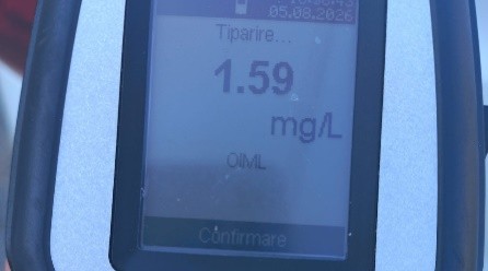 ipj barbat cu permisul retinut prins conducand cu 159 mg l alcool pur in aerul