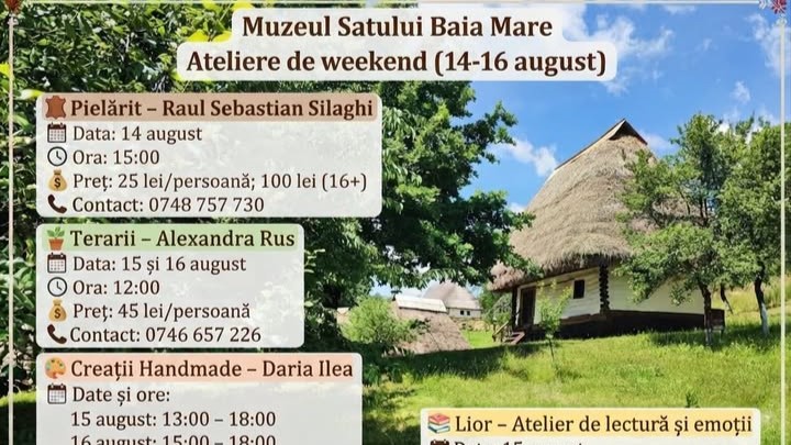 muzeul satului baia mare dorul painii de acasa invitatie la trei zile de creativitate inspiratie si experiente autentice 6a73030125757
