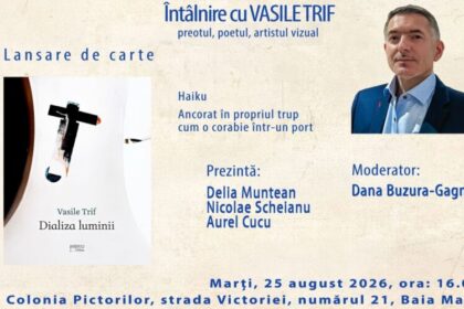 nord literar lansare de carte si intalnire cu vasile trif preot poet si artist vizual 6a8820080fd98