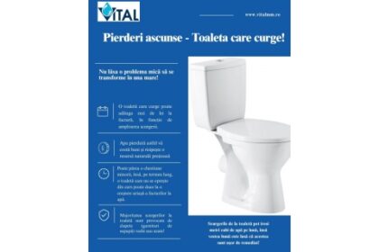 vital atentie la pierderile de apa pe reteaua interioara o toaleta care curge poate adauga zeci de lei la factura in functie de amploarea scurgerii 6a8d5c75a3436