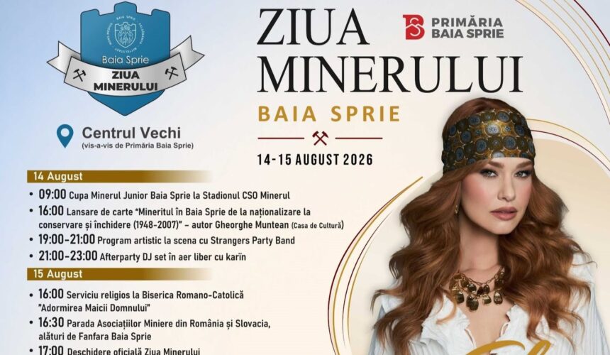 ziua minerului baia sprie isi cinsteste istoria si isi sarbatoreste locuitorii 6a799df629bb5