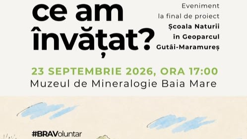 eveniment ce am invatat de la scoala naturii in geoparcul gutai maramures 6ab3a37ed32d2
