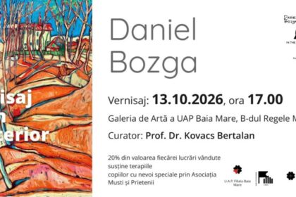 invitatie la vernisaj peisaj din interior expozitia personala daniel bozga 6ab3a84bebe49