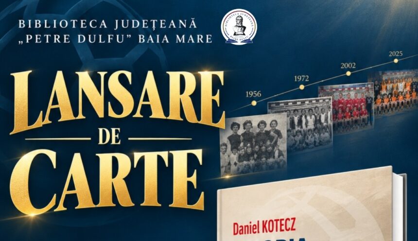 lansare de carte la biblioteca judeteana petre dulfu istoria handbalului feminin maramuresean semnata de daniel kotecz 6ab35f3036ed6