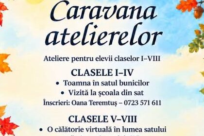 muzeul satului baia mare au inceput inscrierile pentru caravana atelierelor 6ab63e4bc87b1