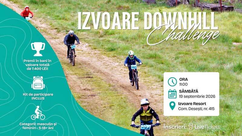 pasionatii de biciclete asteptati la izvoare downhill challenge 6aadaa66406ed