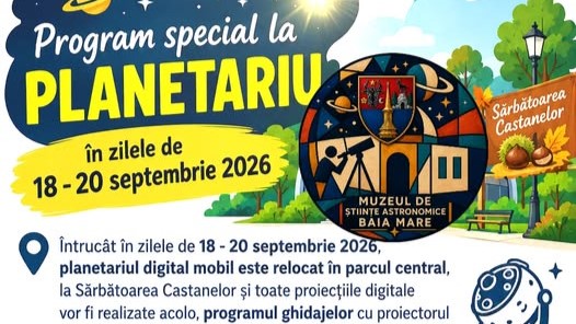planetariul baia mare program special de sarbatoarea castanelor 6aa911c4ad9e5